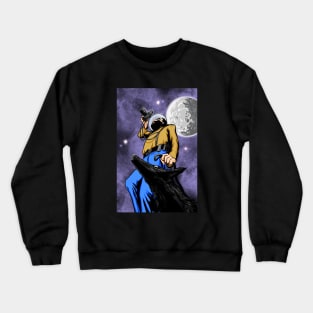 Nerdy Photographer Comic Book Cover Crewneck Sweatshirt